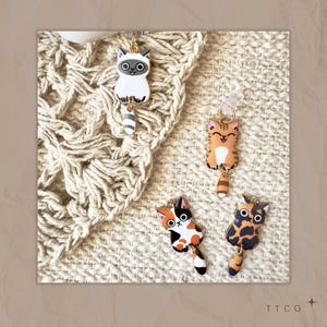 Mixed Cats Dust Plug Charms | Lightening and USB-C | Tablet | Kindle | Device Accessories | Charger Port