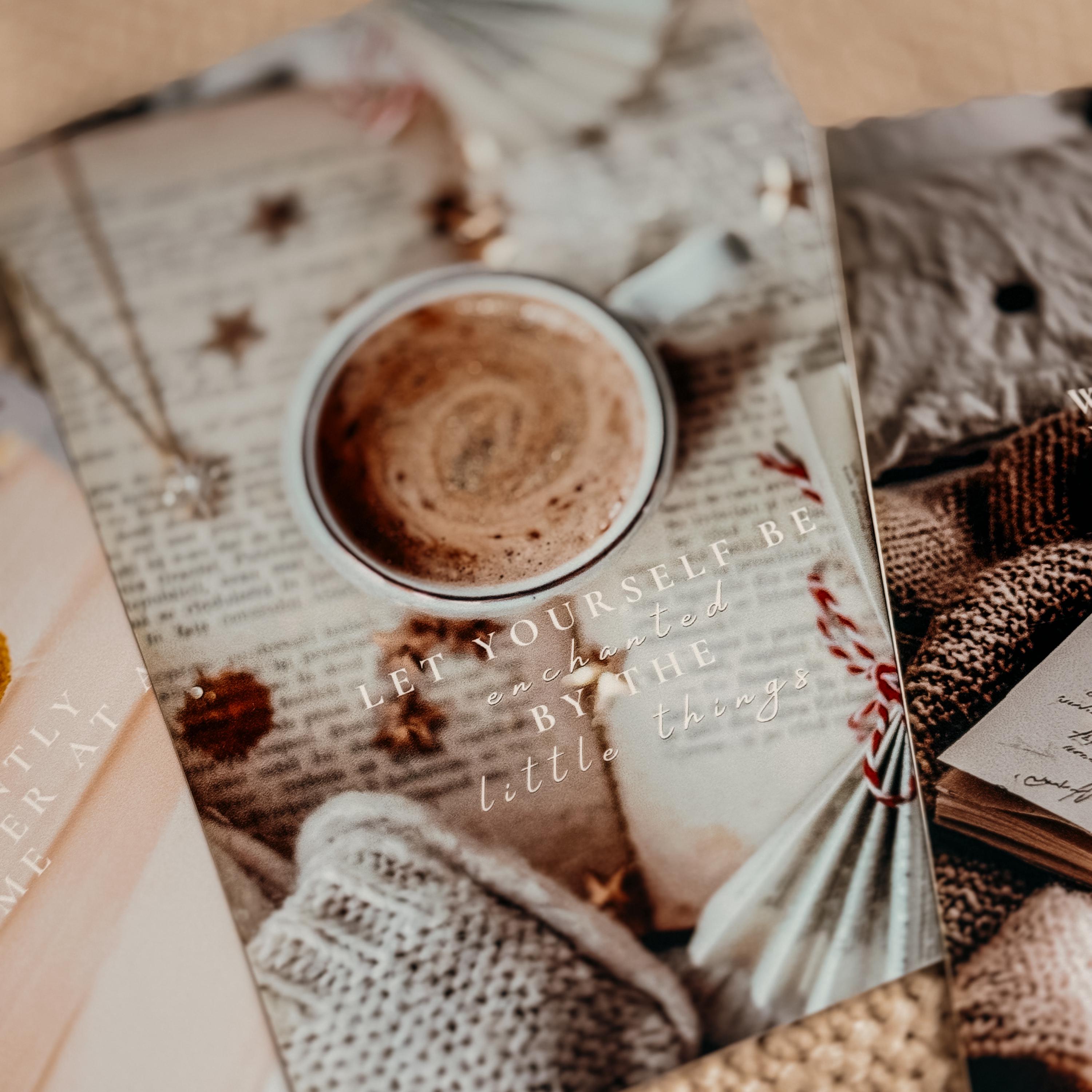 Ink & Warmth Dashboard Set | Printed Dashboard | Multiple Planner Sizes ...