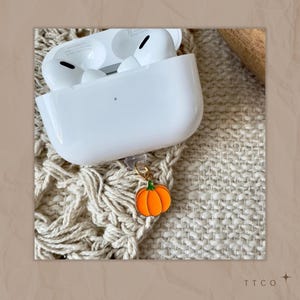 Orange Kürbisse Dust Plug Charms | Beleuchtung und USB-C | Tablett | Kindle | Gerätezubehör | Ladeanschluss