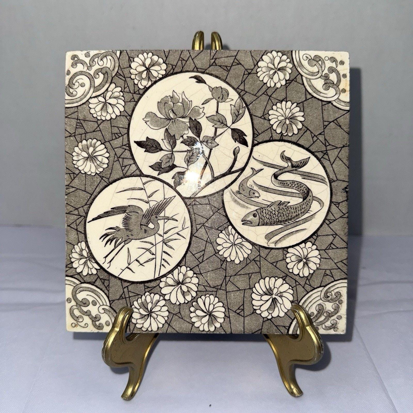 Minton China Works Tile - Etsy
