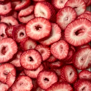Fresh Strawberries Freeze Dried