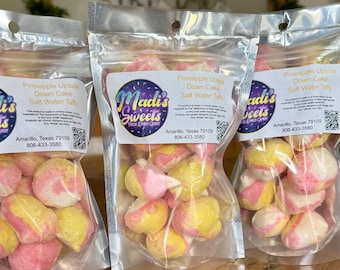 Freeze Dried Salt Water Taffy – Crispy Candy Snack