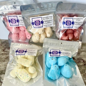 Marshmallow Chicks Freeze Dried PEEPS - Easter Peeps - Easter Candy