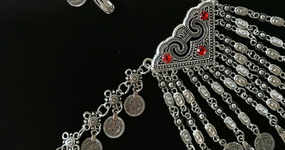 Central Asian Traditional Ethnic Style Hair Accessories,kazakh