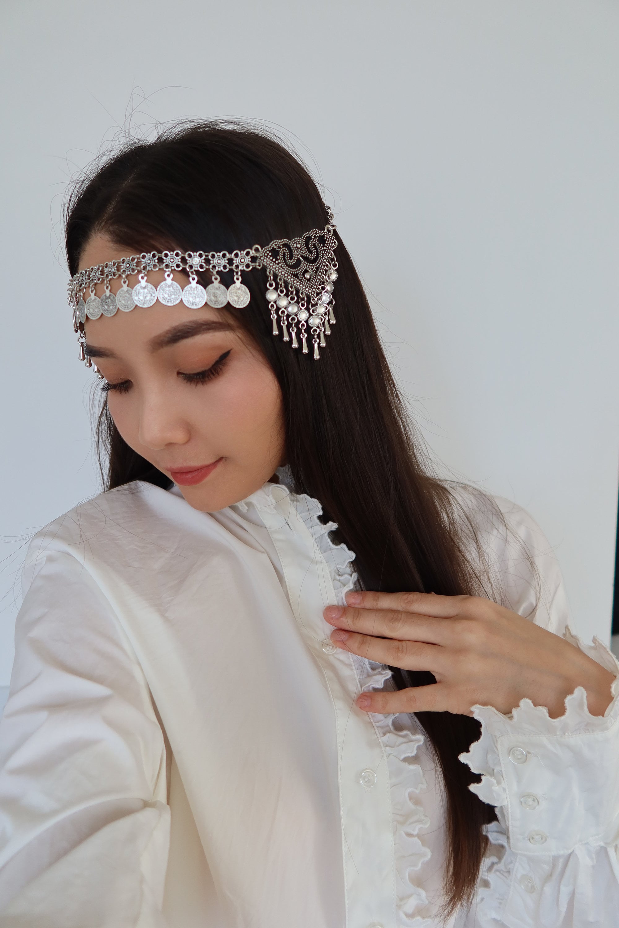 Central Asian Traditional Ethnic Style Hair Accessories,kazakh