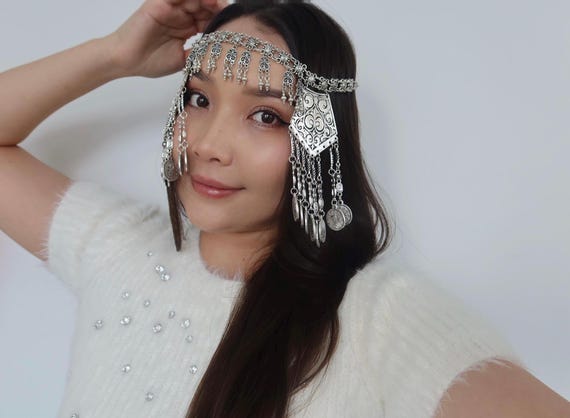 Central Asian Traditional Ethnic Style Hair Accessories,kazakh