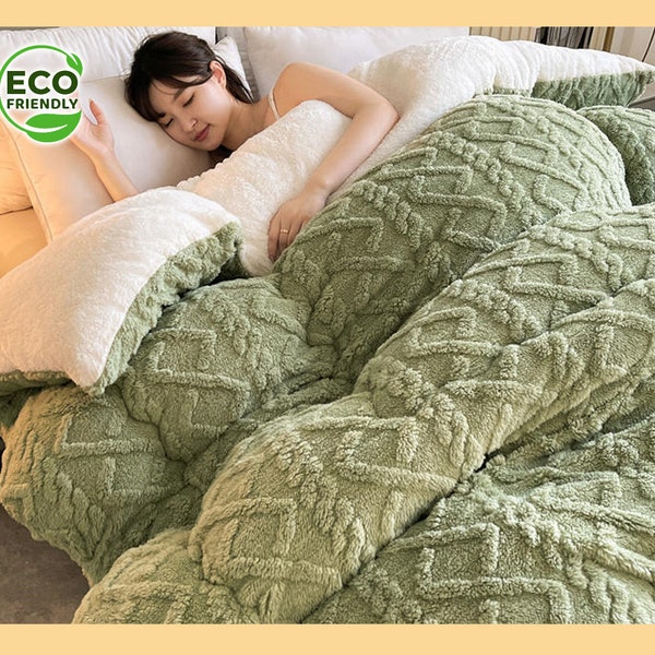 Chunky Knit Blanket Etsy Canada