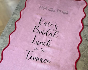 Bridal Lunch- Use this sign to show off your bridal party area when celebrating at a venue. It certainly adds a little VIP touch!