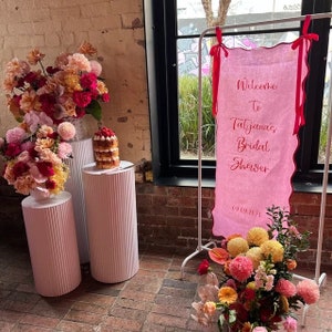 Bridal Shower Sign- Use this sign to show off your bridal party area when celebrating at a venue. It certainly adds a little VIP touch!