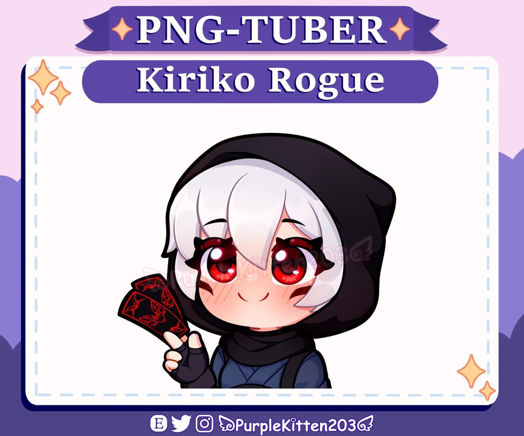 Overwatch 2 / Kiriko Rogue pngtuber / Kiriko Rogue Overwatch 2 / Twitch ...