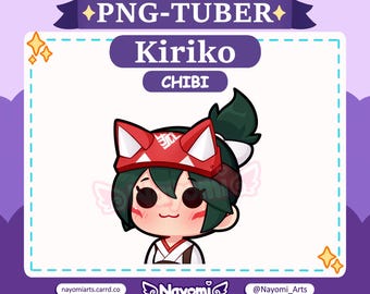 Overwatch 2 / Kiriko PNGtuber / Kiriko Overwatch 2 / Chibi PNGtuber / Streamer di Twitch / Veadotube Mini