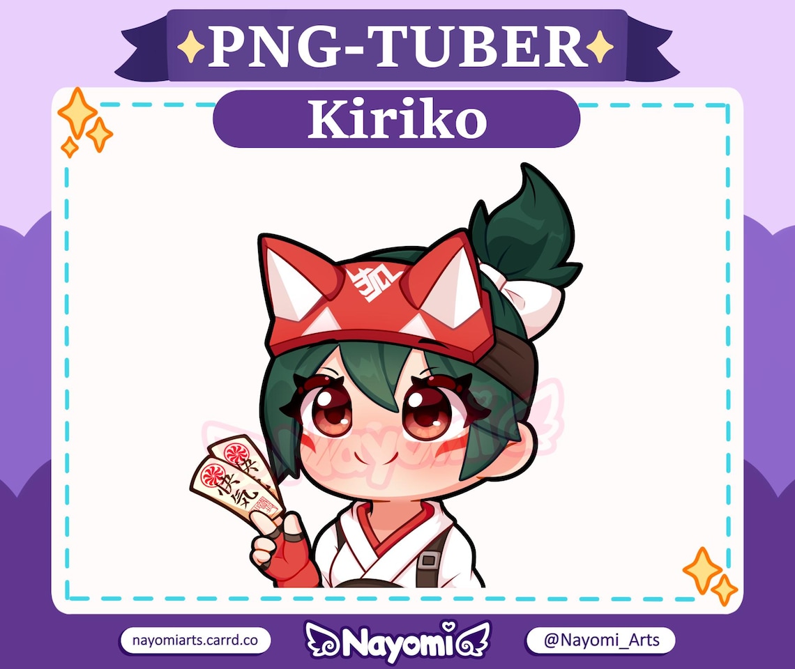 Overwatch 2 / Kiriko Pngtuber / Kiriko Overwatch 2 / Twitch Streamer ...