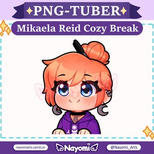 Dead by Daylight / Mikaela Reid pngtuber / Mikaela Reid Cozy Break / Mikaela Reid Dead by Daylight / Twitch Streamer / Veadotube Mini