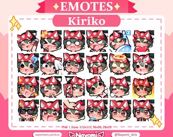 Overwatch 2 / Kiriko 24 Emotes / Full Pack / Kiriko Overwatch / Overwatch Emotes / Emotes For Twitch & Discord