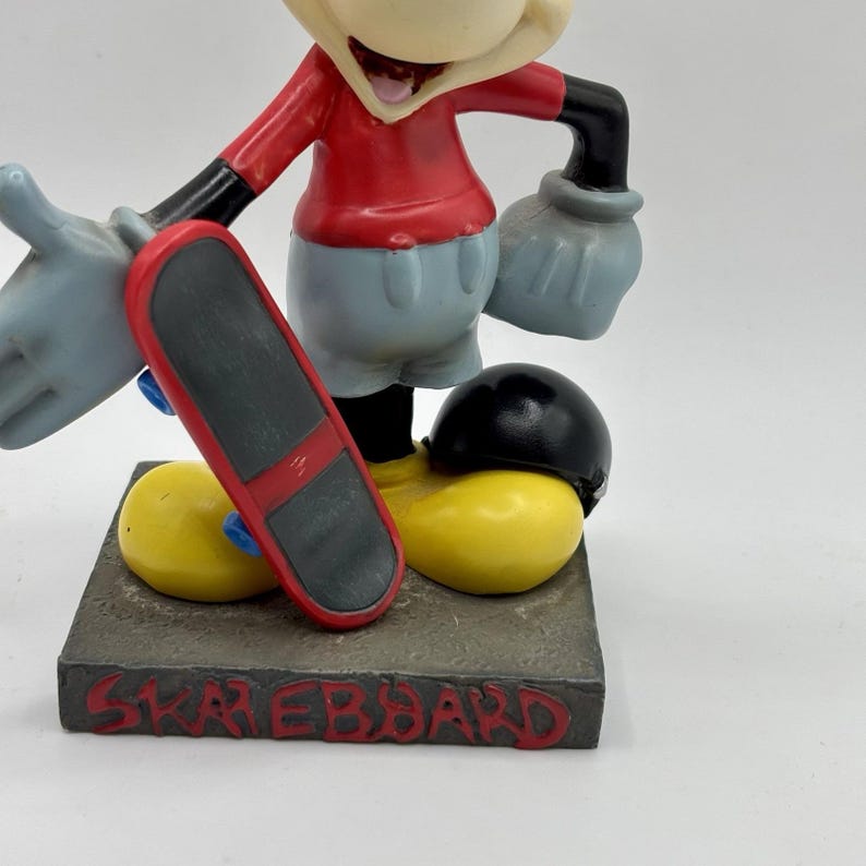 Disney 75th Mickey Mouseskateer 6" Resin Tony Hawk Figurine Inspearations 17824 bild 3