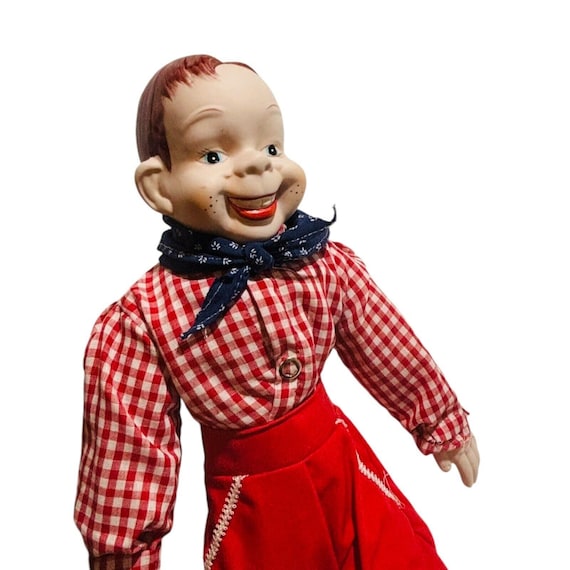 Howdy Doody Vintage 11 Inch Tall Doll. Made With Porcelain