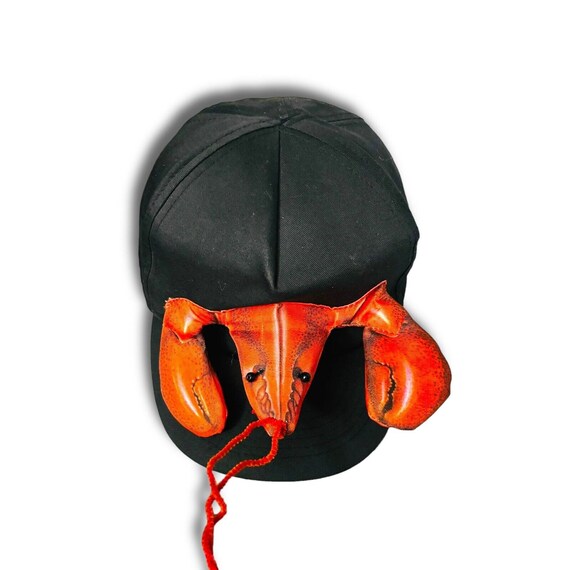 Vintage Red Lobster Baseball Cap Hat Stuffed Anim… - image 7
