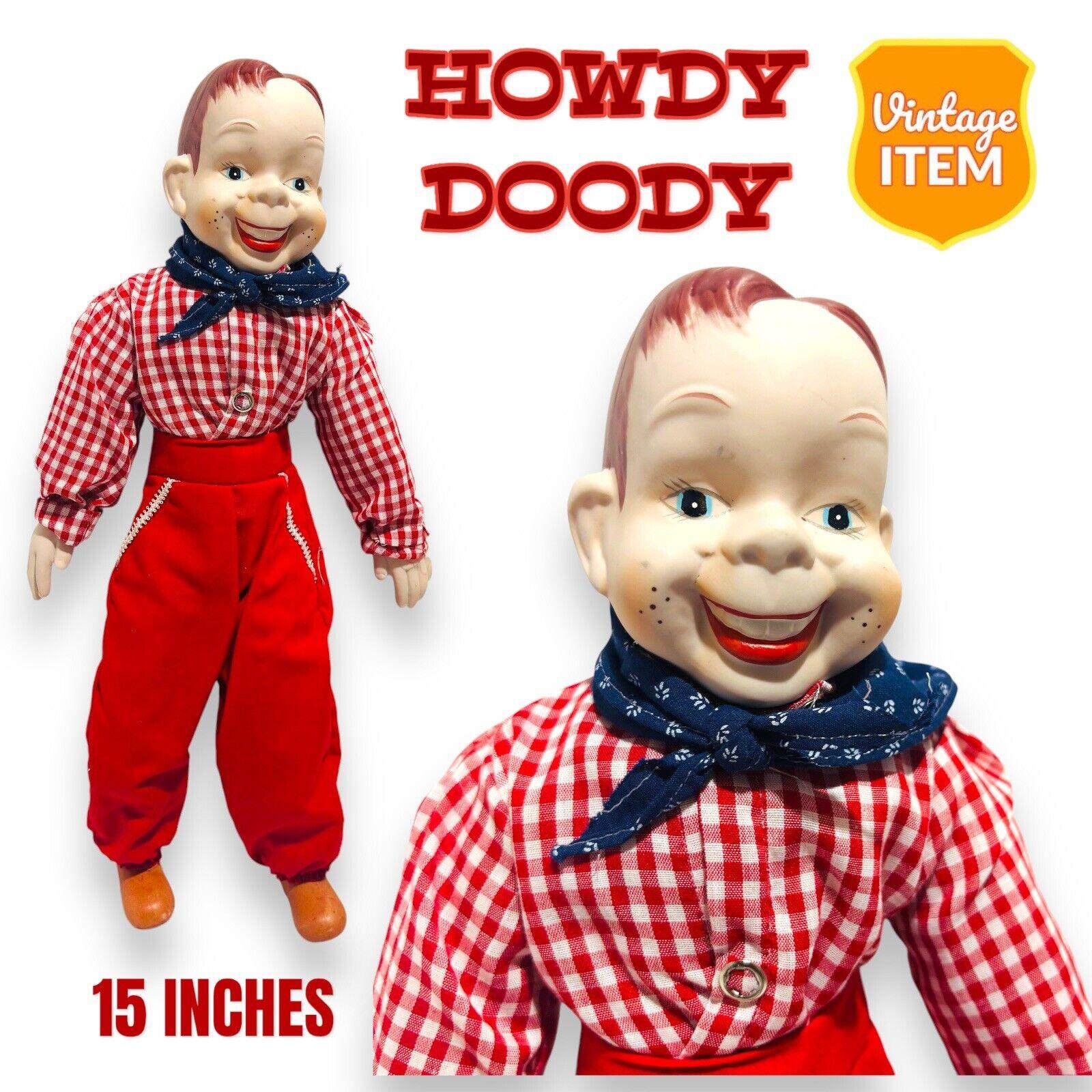 1970s 米国ヴィンテージ ハウディードゥーディー 大きなソフビ人形 34cm 1970s 米国ヴィンテージ ハウディードゥーディー 大きなソフビ