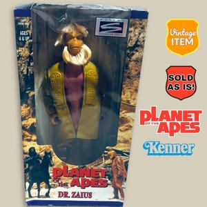 Vintage Dr. Zaius Planet of the Apes 12” Hasbro Signature Series Action Figure