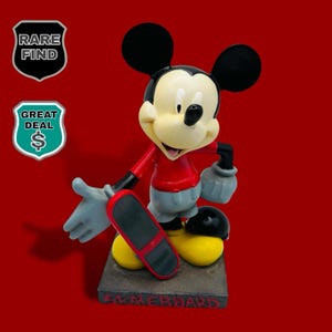 Disney 75th Mickey Mouseskateer 6" Resin Tony Hawk Figurine Inspearations 17824 bild 1