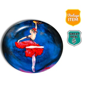 Vintage The Spanish Dancer Collector Plate Mary Vickers Nutcracker II Collection