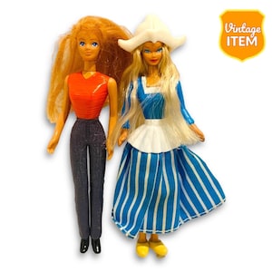 Vintage 1995 McDonald’s Barbie Dolls.