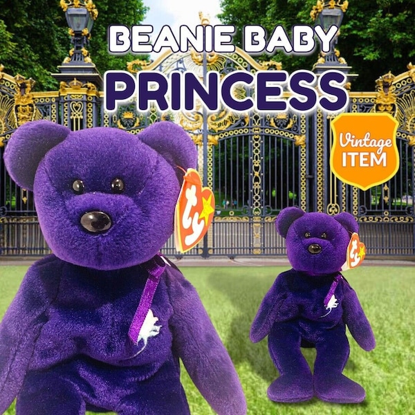 Princess Diana Beanie Baby - Etsy