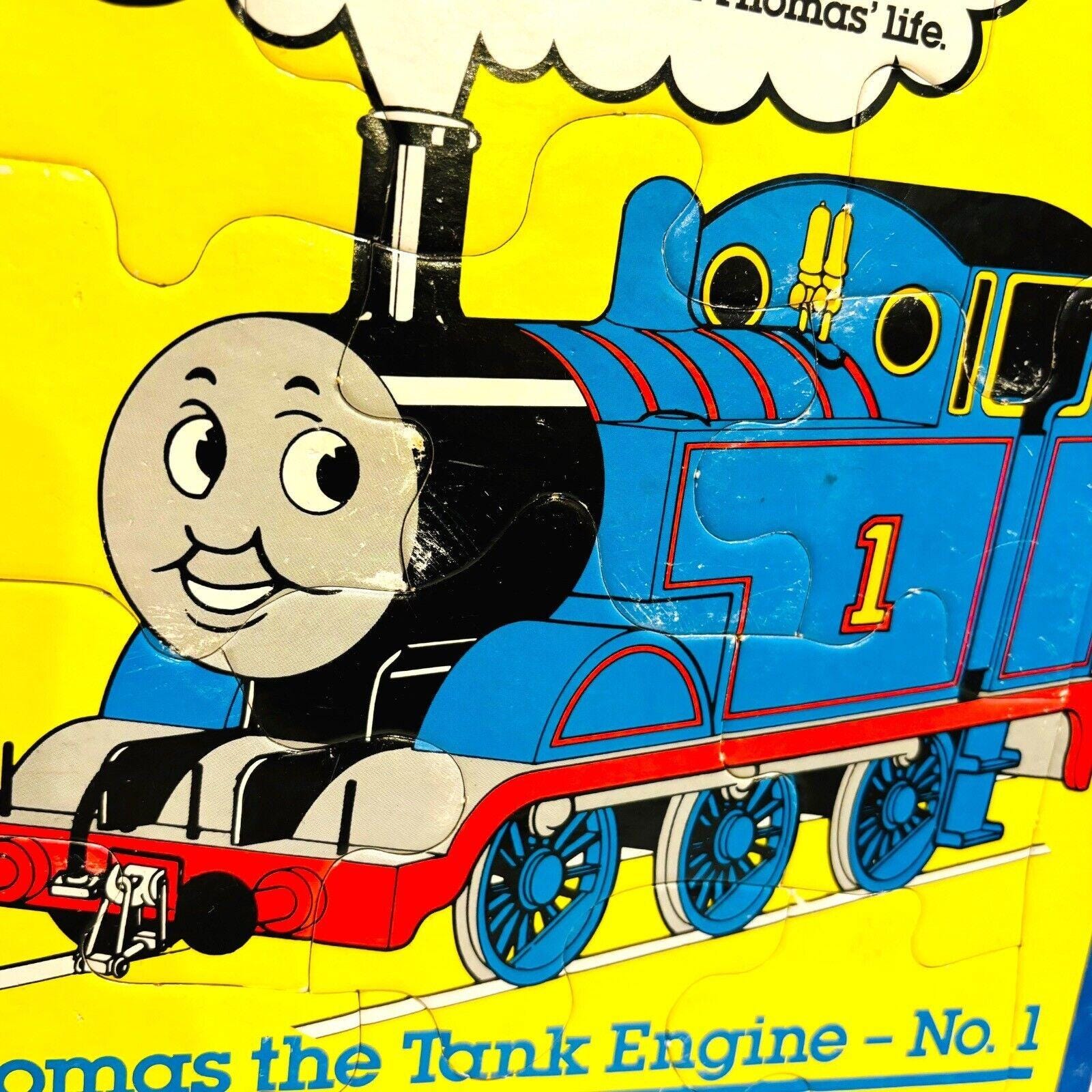 Thomas the Tank Engine Vintage Preschool Tray Puzzle Jaymar
