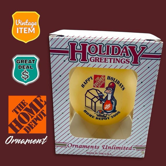 Vintage Home Portfolio Weihnachtsschmuck Pinguin Frohe Feiertage! Hergestellt in den USA!