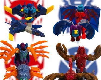 Transformers Beast Wars Bundle! Action Figure Robot Hasbro Takara 1997 Lot Of 5!