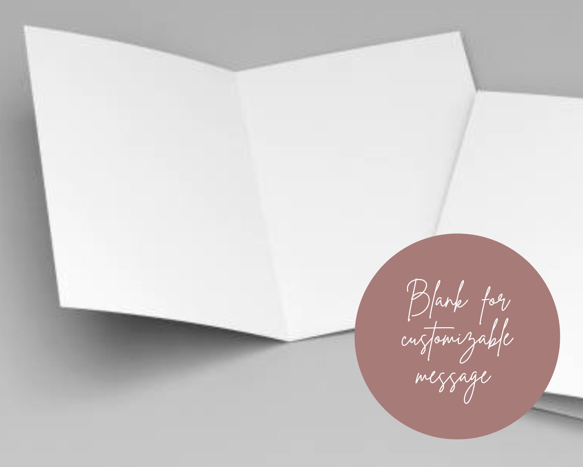 Printable Foldable Mothers Day Card, Modern Mothers Day Card, Beautiful ...
