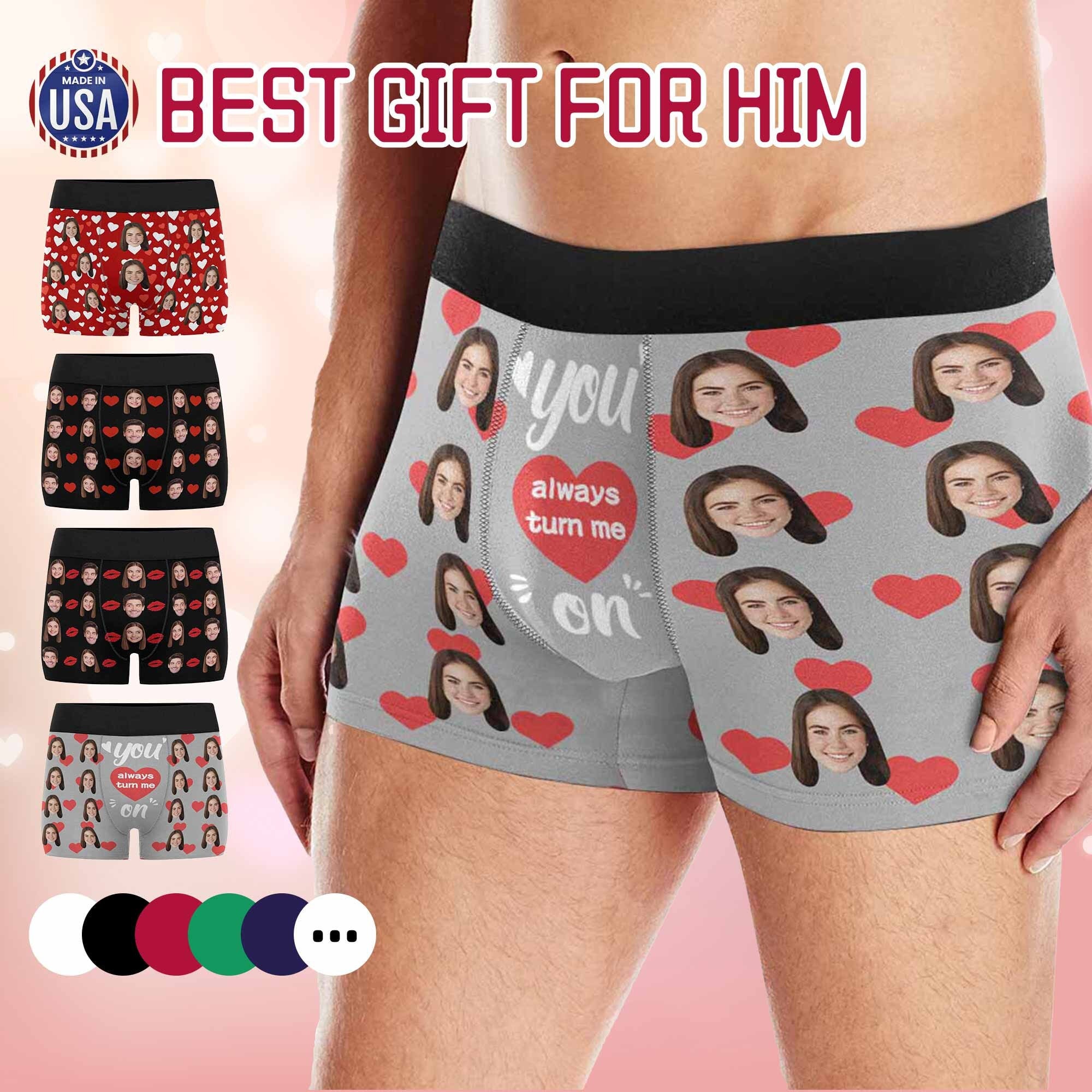 Gifts for Him Custom Boxer Custom Face Boxer Personalised MiniMe Boxer –  unhattar