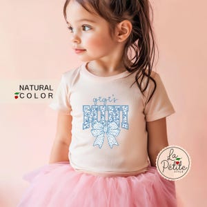 Mama&#39;s Mini Shirt Mommy&#39;s Mini Tshirt Girls Floral Mama&#39;s Mini Coquette Shirt Personalized Girls Spring Tshirt Personalize Gift for Niece