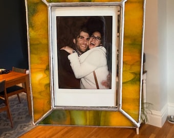 Glas-in-loodfotolijst voor Instax mini-polaroid