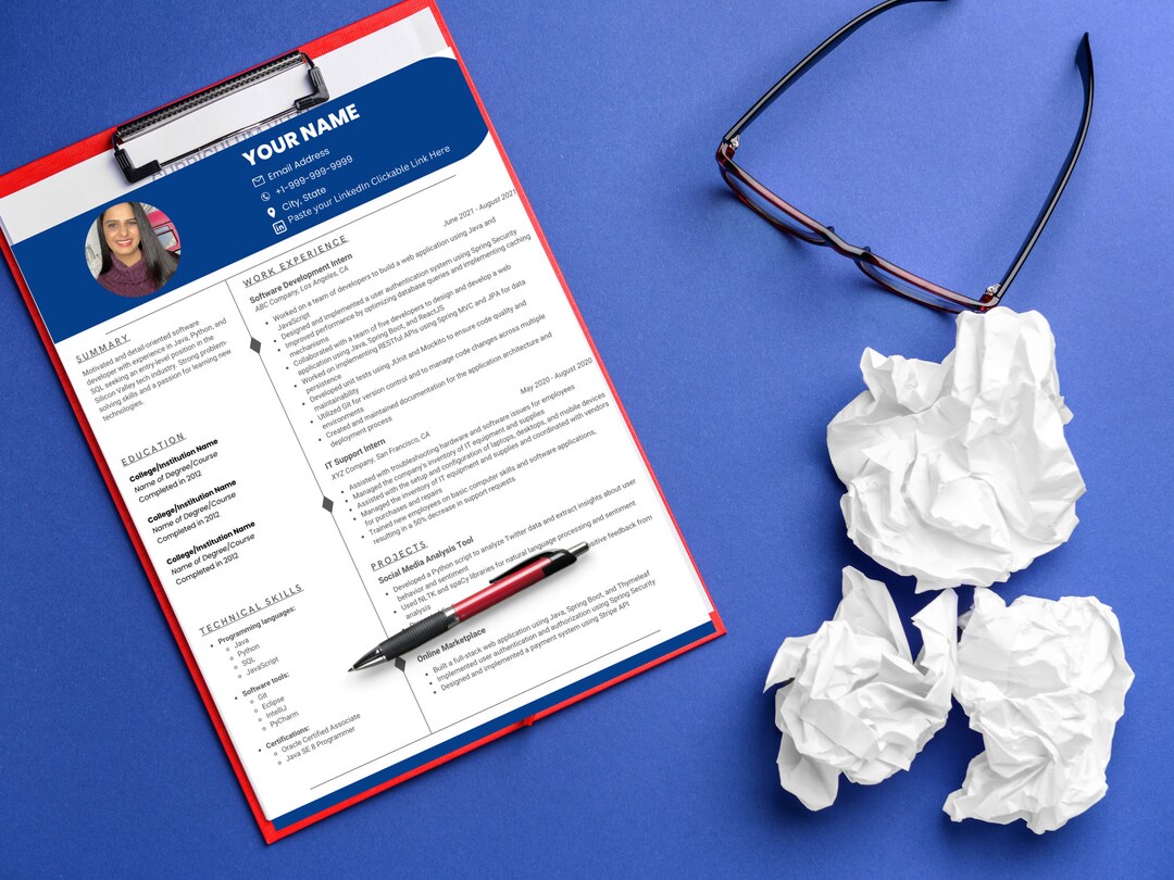Professional Entry Level Software Developer Sample Resume, Cover Letter ...