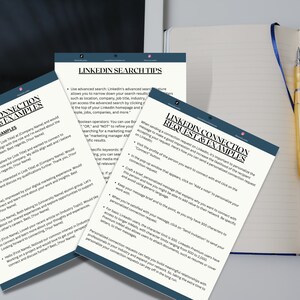 Professional LinkedIn Optimization - Tips and Connections, Network, Downloadable and Printable Digital Product, Template, PDF, Career, Job