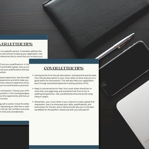 Career Advancement Bundle, Editable, Minimalist, Professional Resume and Cover Letter Template, Interview, Canva Template, Digital Product