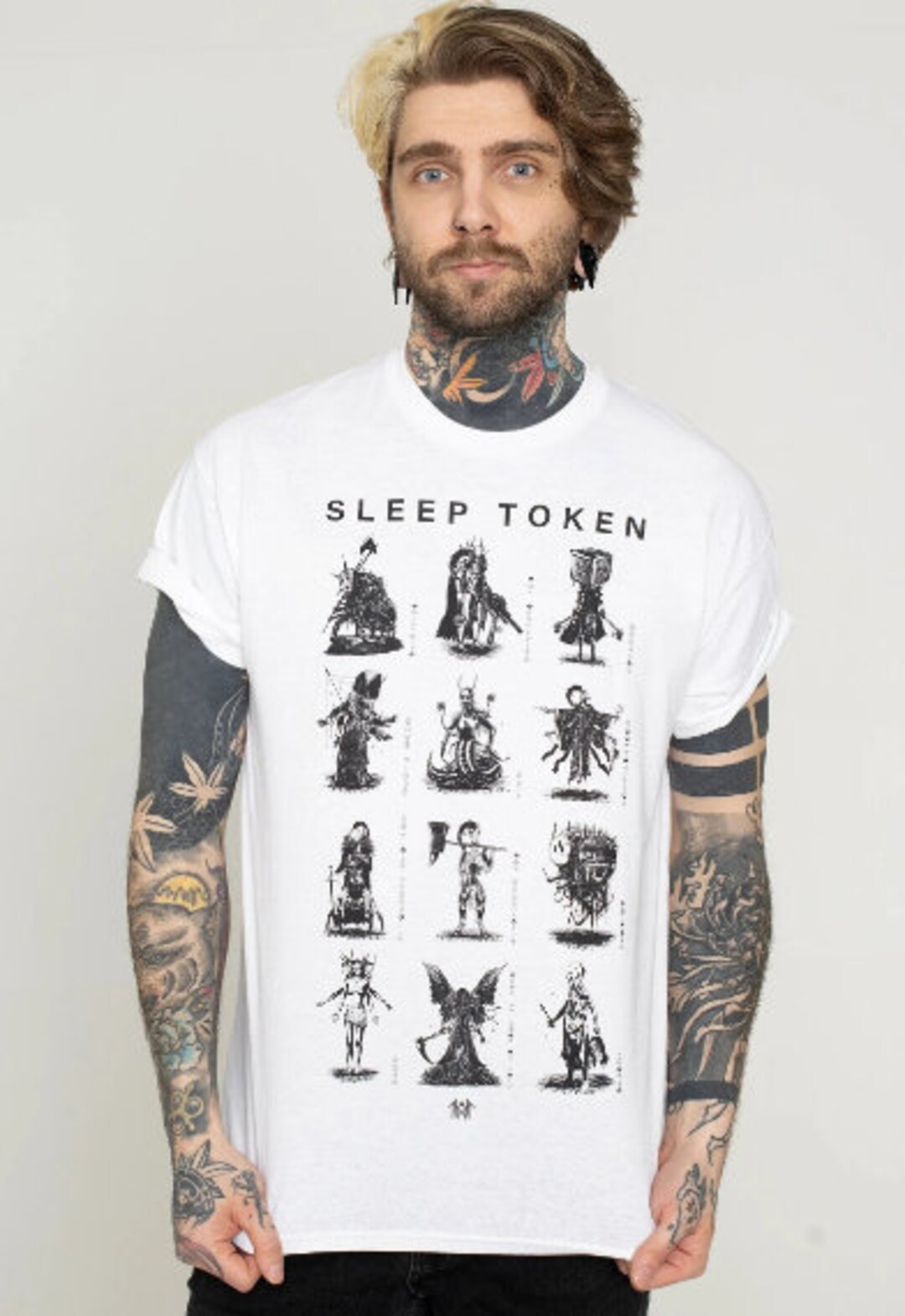 Sleep Token Chart Shirt Sleep Token Tour Merch Perfect Gift Etsy