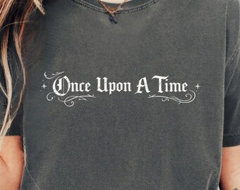 once upon a time, reader shirt, fantasy lover