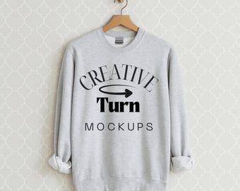 Gildan 18000 Heavy Blend Sweatshirt - Super Soft Crewneck Pullover In 18 Colors