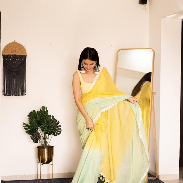 Alia Bhatt Colourfull Saree, Bollywood Saree, Fashion Glamour Saree
