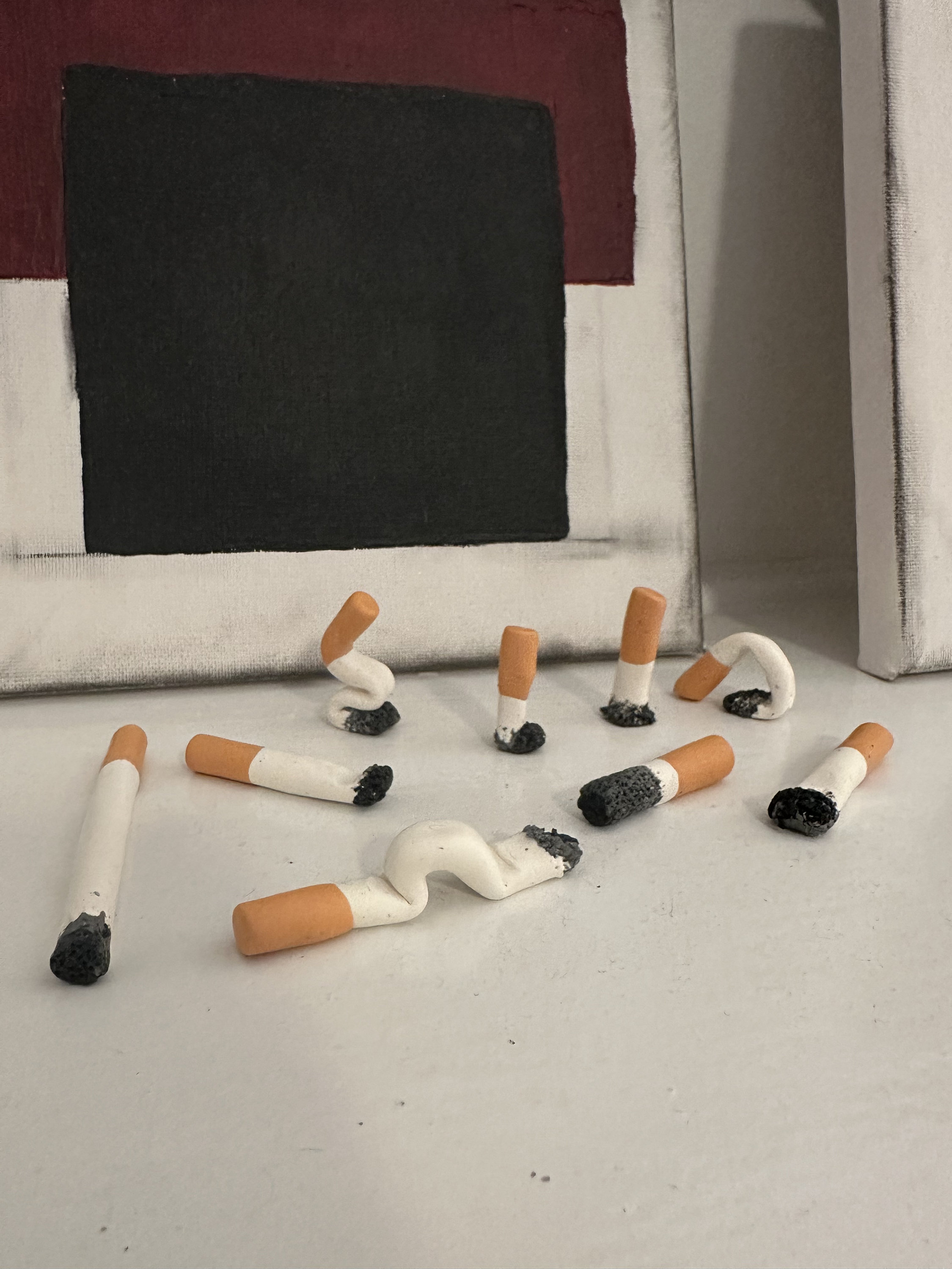 Hand Sculpted Clay Cigarette Butts Etsy