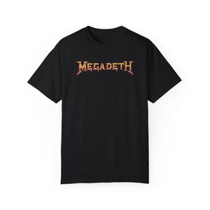 Megadeth Band T-Shirt Heavy Metal Graphic Tee for True Fans