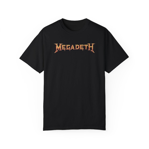Megadeth Band T-shirt Heavy Metal Graphic Tee for True Fans - Etsy
