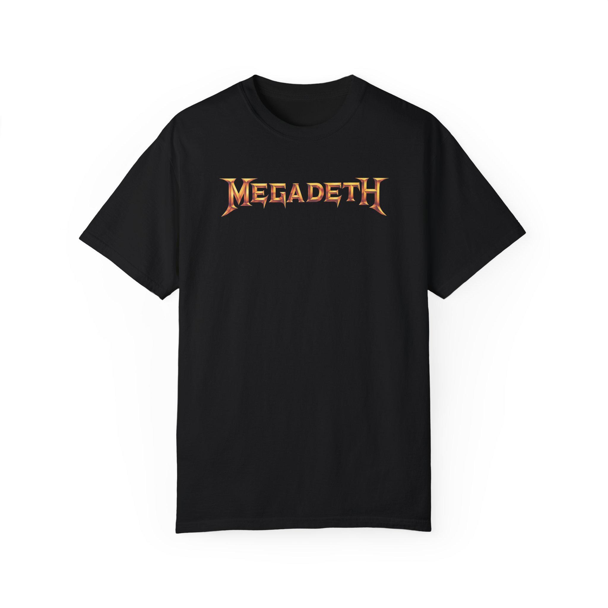 Megadeth Band T-shirt Heavy Metal Graphic Tee for True Fans - Etsy