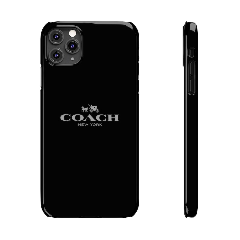 Coach Luxury iPhone Slim Case Stylish & Sleek Protective Cover image 4