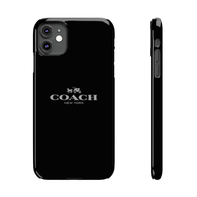 Coach Luxury iPhone Slim Case Stylish & Sleek Protective Cover image 2