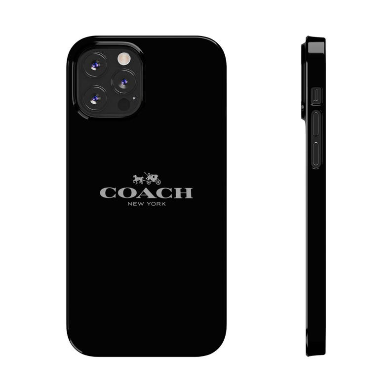 Coach Luxury iPhone Slim Case Stylish & Sleek Protective Cover image 9