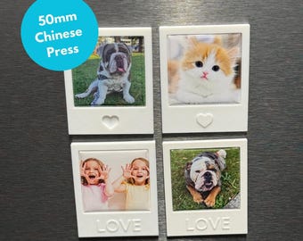 Paquete STL / Marco magnético para nevera Polaroid Love de 50 mm