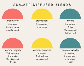 Summer Diffuser Blends